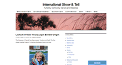 Desktop Screenshot of internationalshowandtell.com
