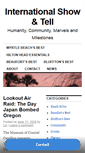 Mobile Screenshot of internationalshowandtell.com
